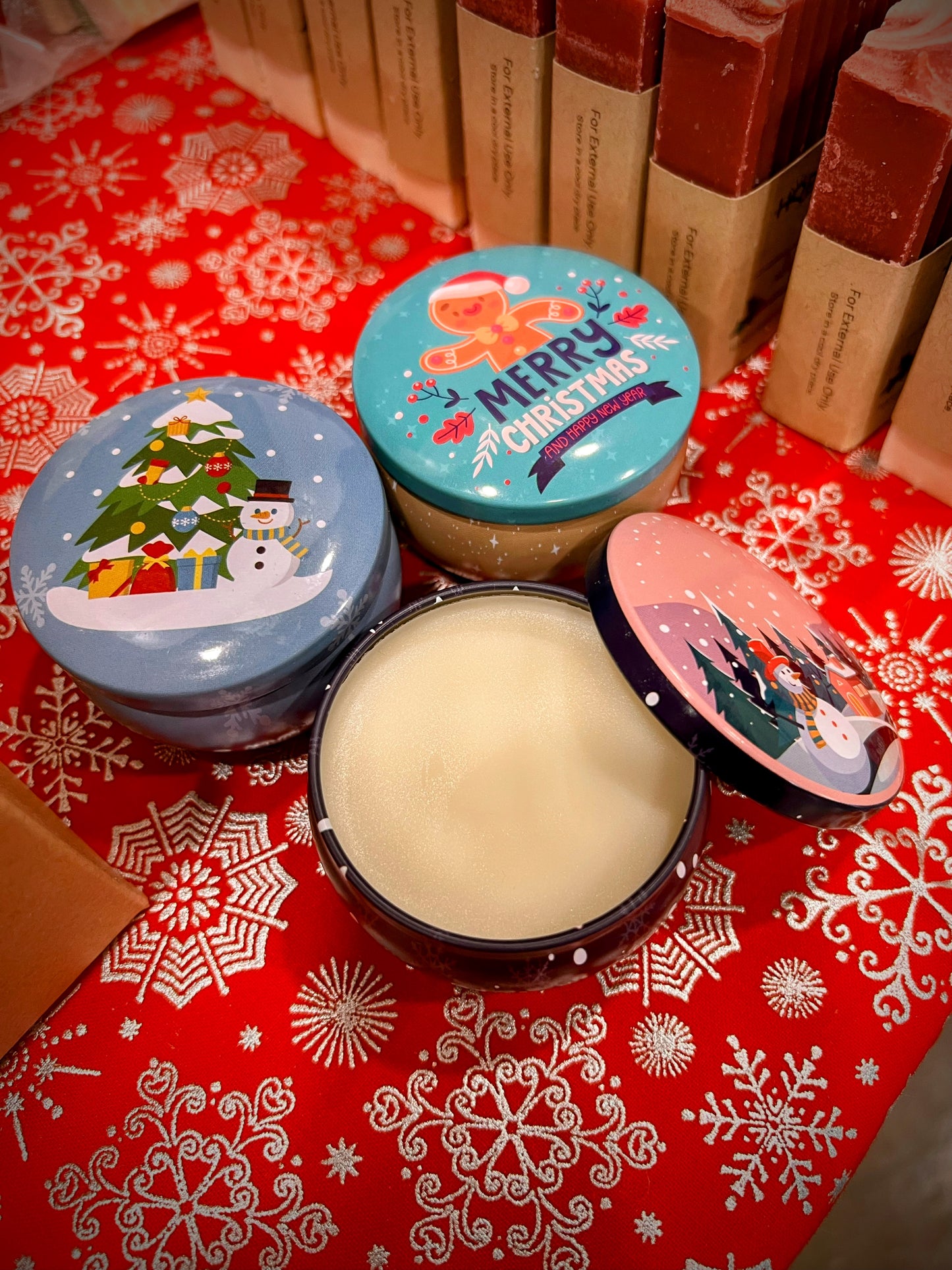 All Natural Christmas Lotion
