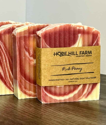 Pink Peony Goat Milk Soap