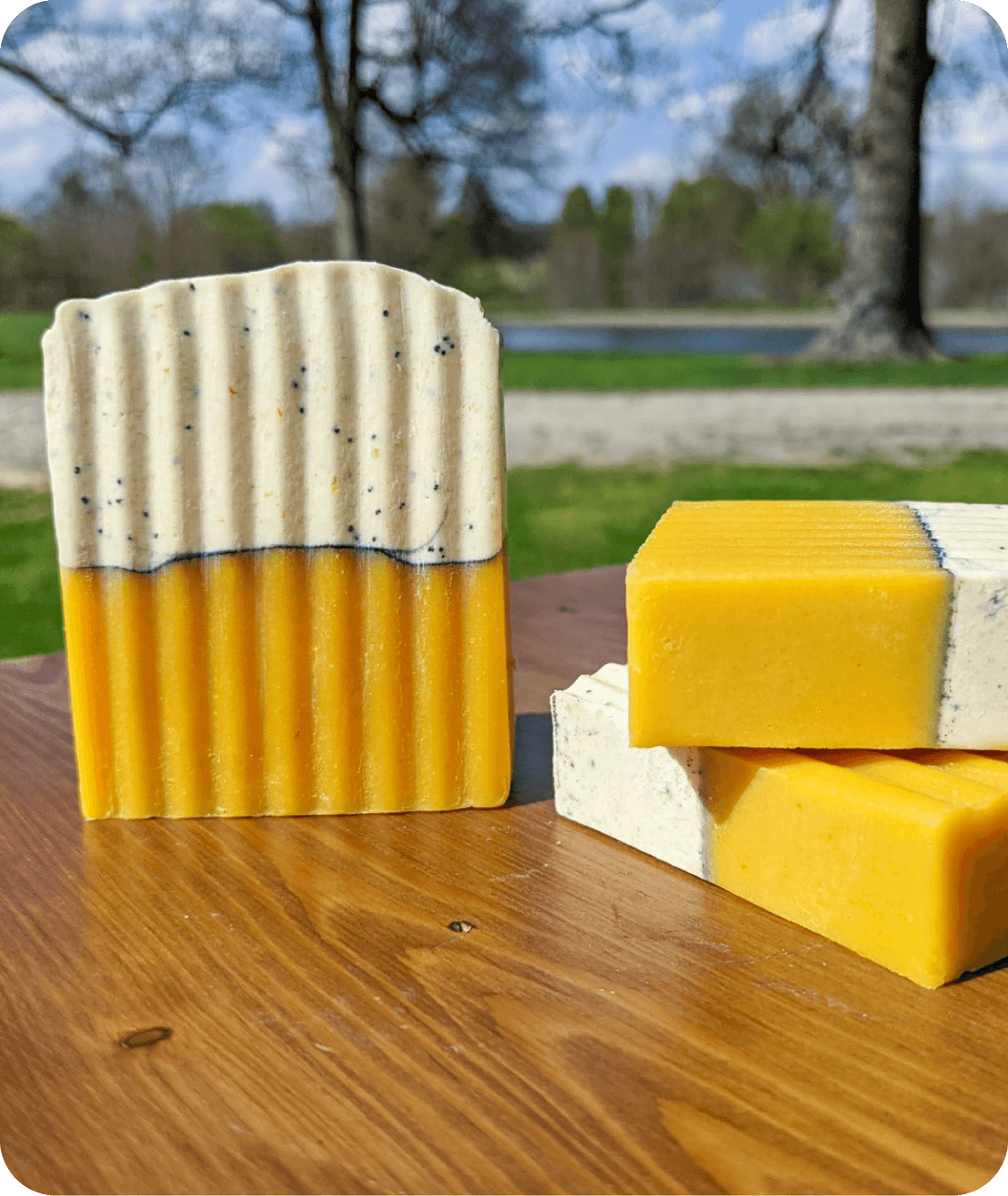 Lemon Poppyseed Goat Milk Soap