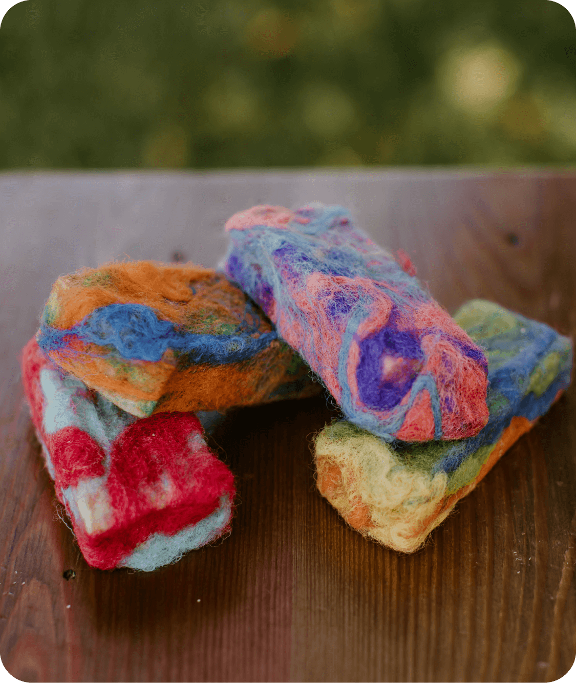 Miriam's Felted Goat Milk Soap
