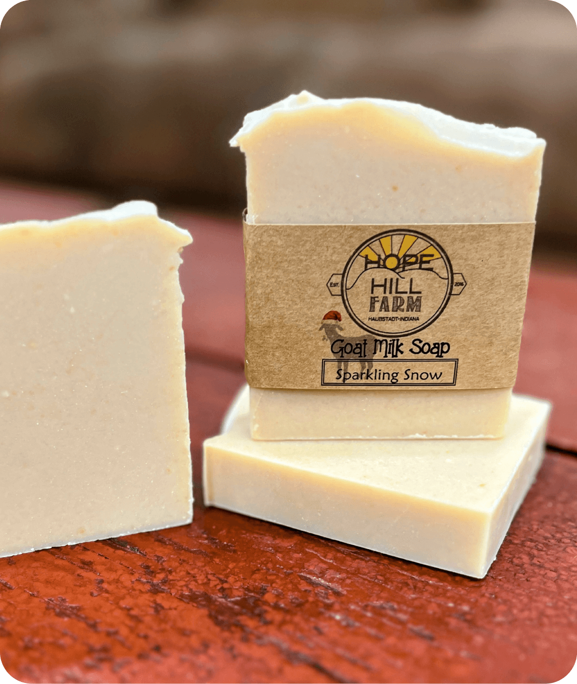 Sparkling Snow Goat Milk Soap